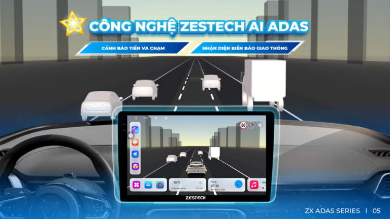 Màn Hình Android Zestech ZX ADAS Cao Cấp - Ảnh 2