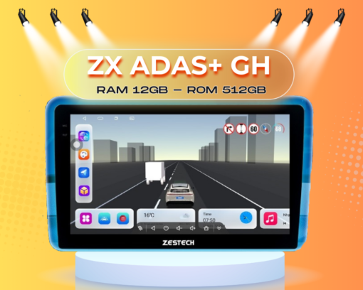 Màn Hình Android Zestech ZX ADAS+ GH Ô Tô Có Camera 360 Độ