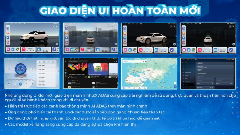 Màn Hình Android Zestech ZX ADAS+ Giới Hạn - Ảnh 4
