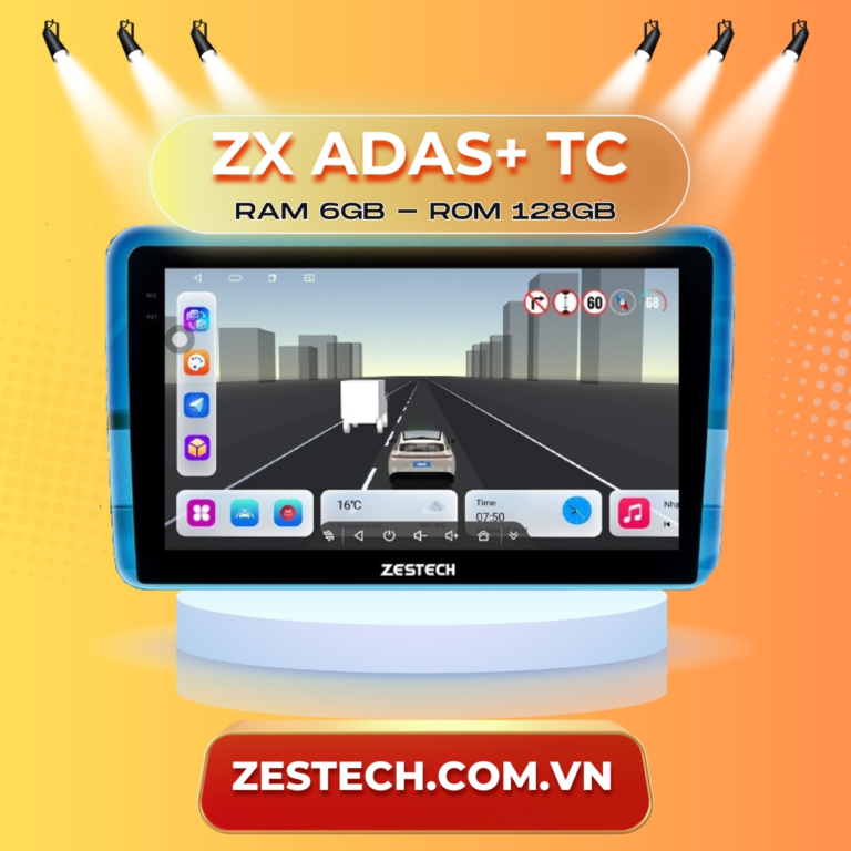 Màn Hình Android Zestech ZX ADAS+ Tiêu Chuẩn Có Camera 360 Độ - Ảnh 8