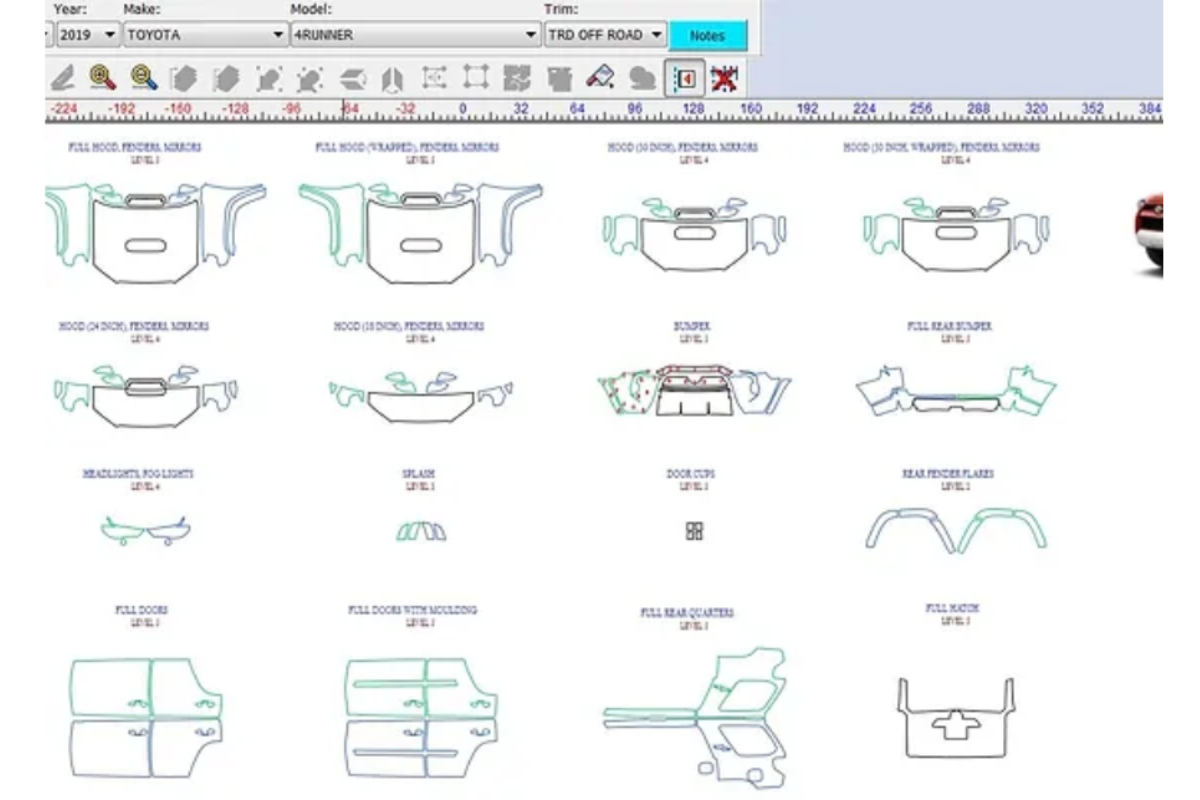 Phần mềm cắt PPF ARI (SOFTWARE CUTTING ARI) 