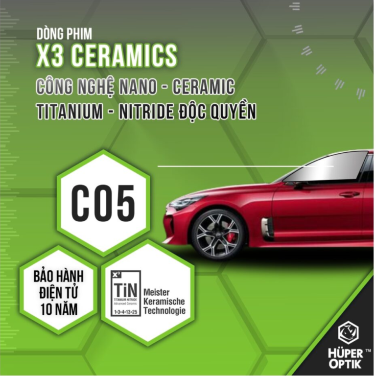 PHIM CÁCH NHIỆT HUPER OPTIK C05 - Ảnh 2