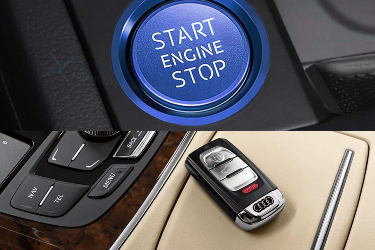 SMART KEY Ô TÔ AUDI Q3 – ENGINE START STOP