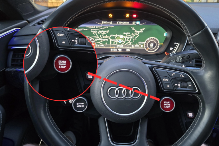 SMART KEY Ô TÔ AUDI Q5 – ENGINE START STOP - Ảnh 4