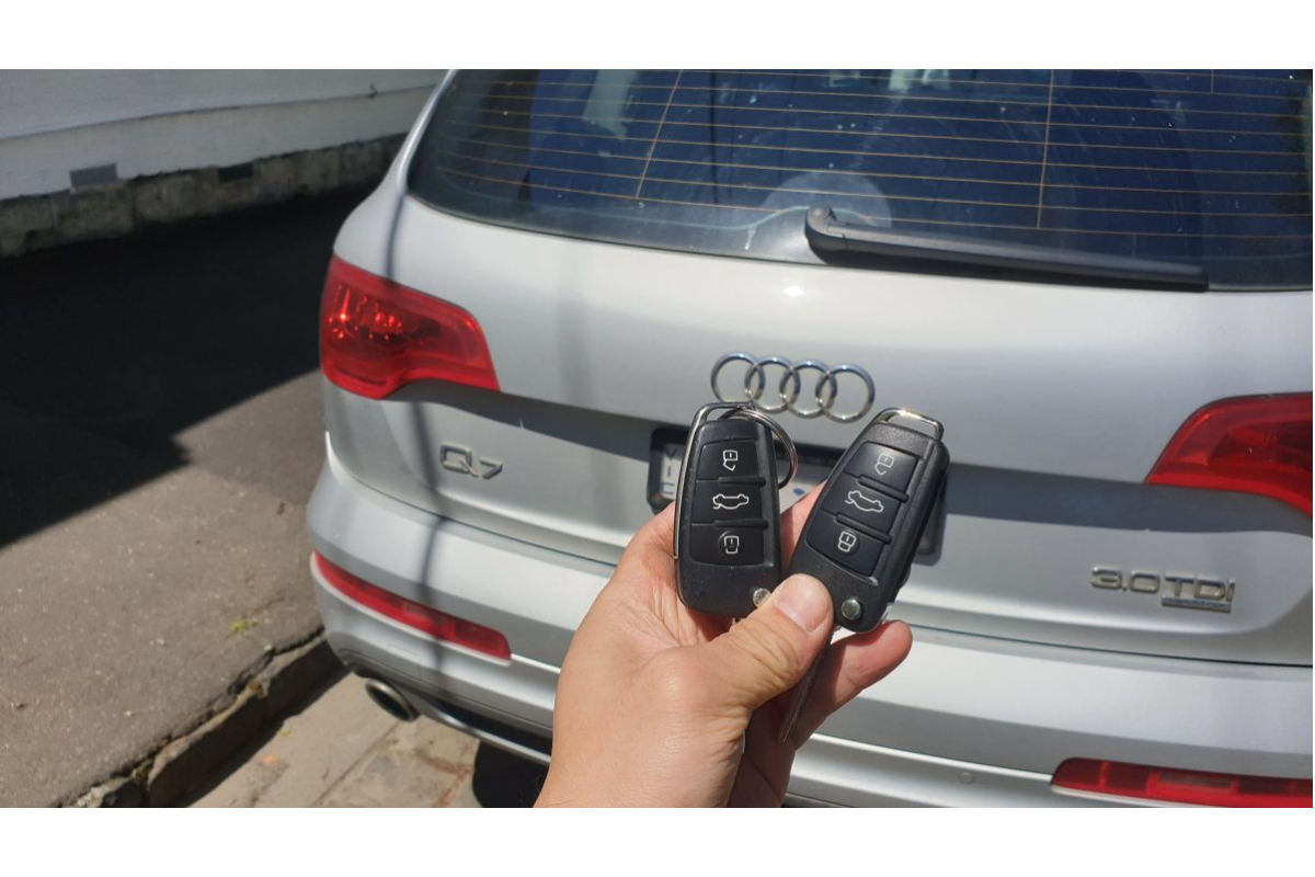 SMART KEY Ô TÔ AUDI Q7 – ENGINE START STOP