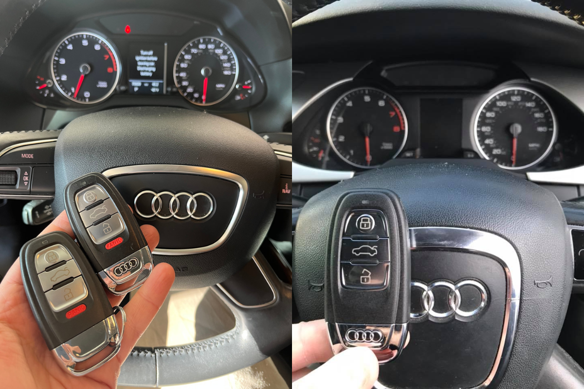 SMART KEY Ô TÔ AUDI RS4 – ENGINE START STOP
