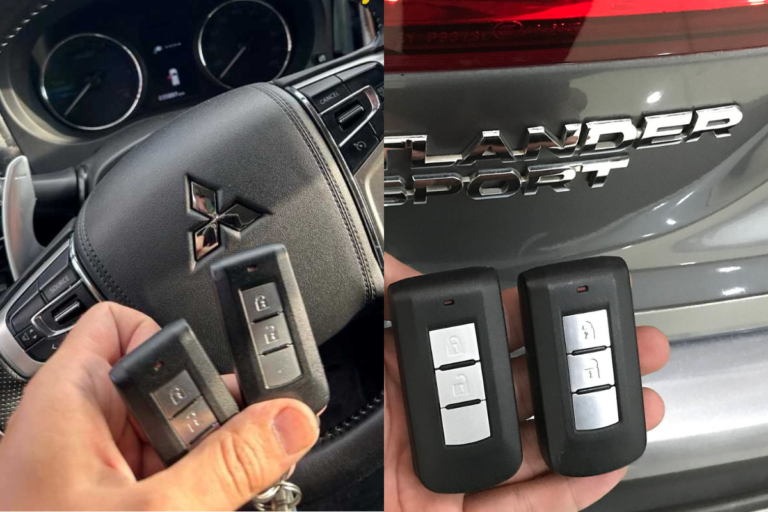SMART KEY Ô TÔ MITSUBISHI OUTLANDER - Ảnh 2