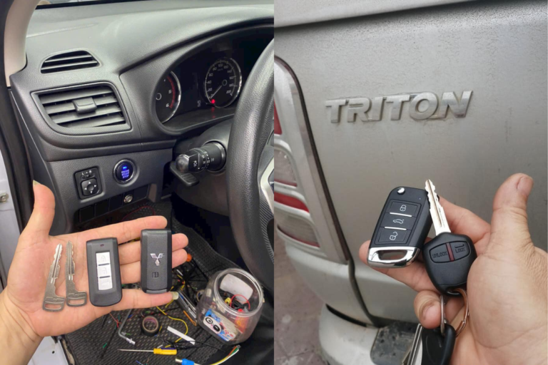 SMART KEY Ô TÔ MITSUBISHI TRITON - Ảnh 3