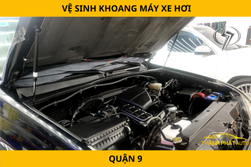  Vệ Sinh Khoang Máy Xe Hơi Tại Quận 9 Tận Nơi