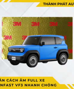 Dán Cách Âm Full Xe VinFast VF3 Nhanh Chóng