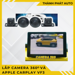 Lắp Camera 360 Độ Và Apple CarPlay Cho Xe VinFast VF3