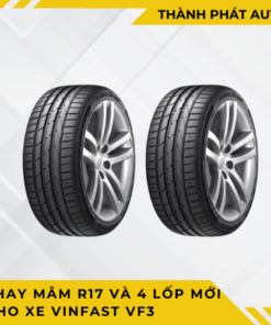 Thay Mâm R17 Và 4 Lốp Mới Cho Xe VinFast VF3