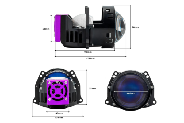 Bi LED GTR F150 PLUS Cho Vinfast VF3 - Ảnh 3