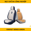 Bọc Ghế Da Công Nghiệp Cho Xe VinFast Minio Green