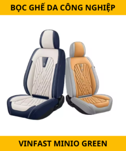 Bọc Ghế Da Công Nghiệp Cho Xe VinFast Minio Green