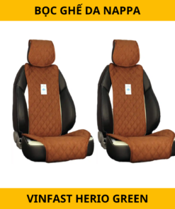 Bọc Ghế Da Nappa Cho VinFast Herio Green