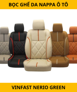 Bọc Ghế Da Nappa Cho Xe VinFast Nerio Green