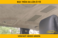 Bọc Trần Da Lộn Xe VinFast Herio Green