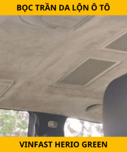 Bọc Trần Da Lộn Xe VinFast Herio Green