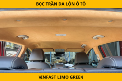 Bọc Trần Da Lộn Xe VinFast Limo Green