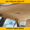 Bọc Trần Da Lộn Xe VinFast Nerio Green