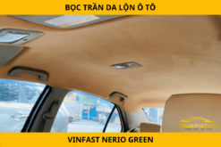 Bọc Trần Da Lộn Xe VinFast Nerio Green