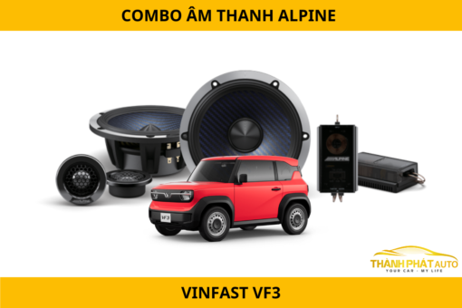 Combo Âm Thanh Alpine Cho Xe VinFast VF3