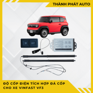 Độ Cốp Điện Tích Hợp Đá Cốp Cho Xe VinFast VF3