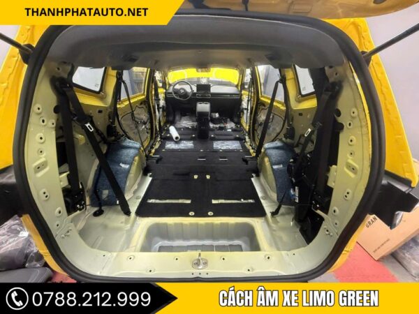 Dán Cách Âm Full Xe VinFast Limo Green - Ảnh 6