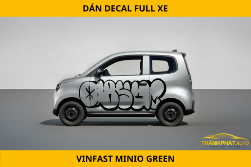 Dán Decal Full Xe VinFast Minio Green