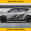 Dán Decal Full Xe VinFast Nerio Green
