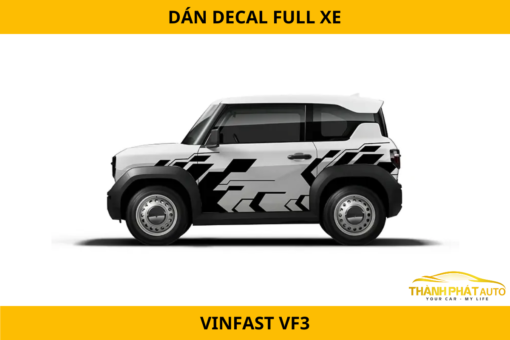 Dán Decal Full Xe VinFast VF3 Chuyên Nghiệp