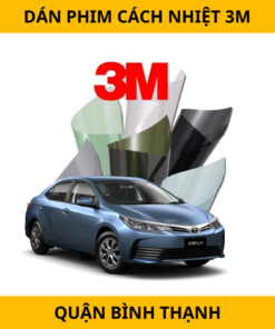 Dán Phim Cách Nhiệt Ô Tô 3M Tại Quận Bình Thạnh