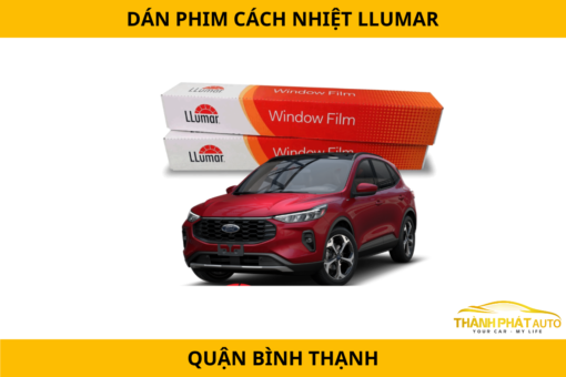 Dán Phim Cách Nhiệt Ô Tô Llumar Tại Quận Bình Thạnh