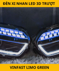 Đèn Xi Nhan LED 3D Trượt Cho VinFast Limo Green