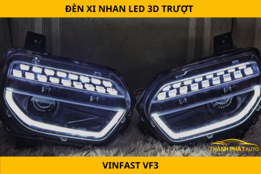 Đèn Xi Nhan LED 3D Trượt Cho Xe VinFast VF3