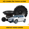 Độ Combo Âm Thanh Alpine Cho VinFast Herio Green