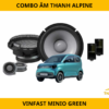 Độ Combo Âm Thanh Alpine Cho Xe VinFast Minio Green