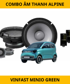Độ Combo Âm Thanh Alpine Cho Xe VinFast Minio Green