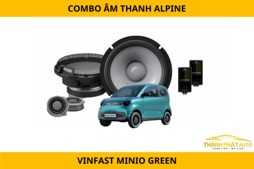 Độ Combo Âm Thanh Alpine Cho Xe VinFast Minio Green