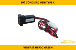 Độ Cổng Sạc USB/TYPE C Cho VinFast Herio Green