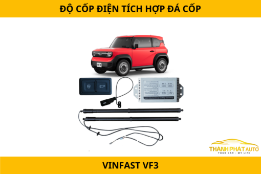 Độ Cốp Điện Tích Hợp Đá Cốp Cho Xe VinFast VF3