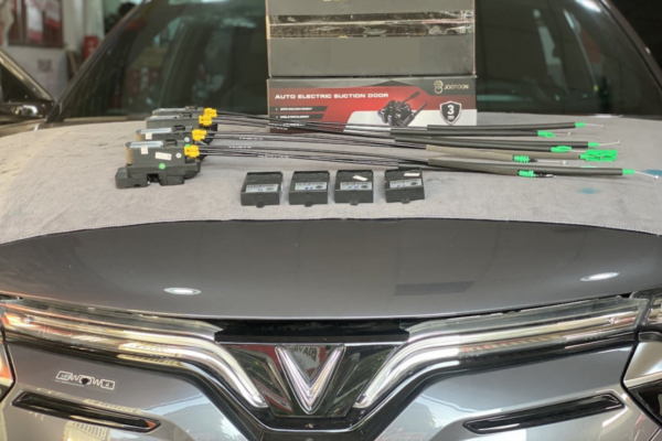 Độ Cửa Hít Cho Xe VinFast Limo Green - Ảnh 3