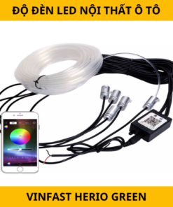 Độ Đèn Led Nội Thất Cho VinFast Herio Green
