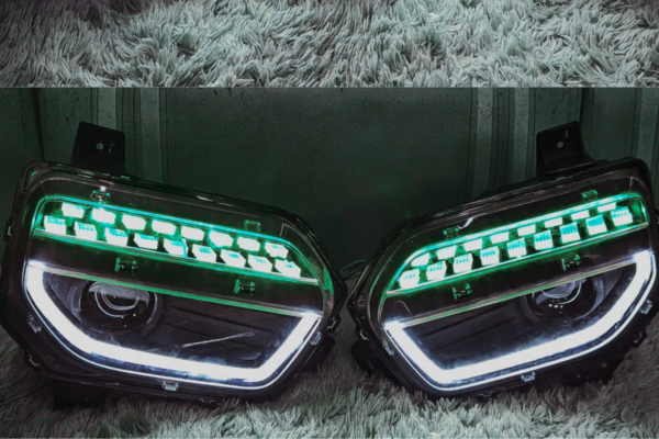 Độ Đèn Xi Nhan LED 3D Trượt Cho VinFast Herio Green - Ảnh 2