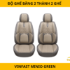Độ Ghế Băng 2 Thành 2 Ghế Cho VinFast Minio Green