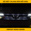 Độ Mặt Calang Đèn Đổi Màu Cho VinFast Herio Green