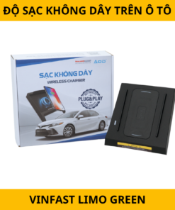 Độ Sạc Không Dây Trên VinFast Limo Green
