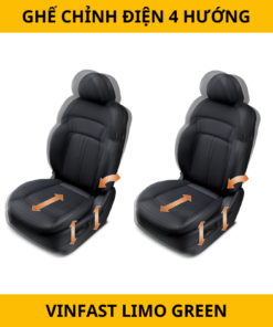 Ghế Chỉnh Điện 4 Hướng Xe VinFast Limo Green