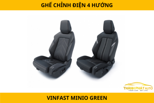 Ghế Chỉnh Điện 4 Hướng Xe VinFast Minio Green